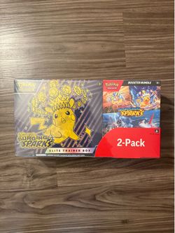 Surging Sparks ETB + Booster Bundle