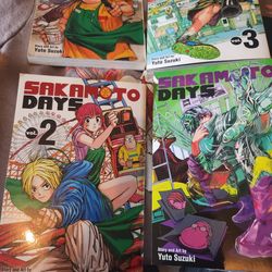 Sakamoto Days Manga Vol 1-4