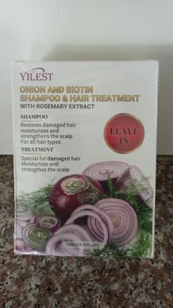 Shampoo Nuevo de cebolla y romero para el crecimiento del pelo