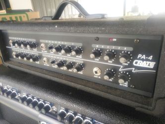 Crate pa amplifier