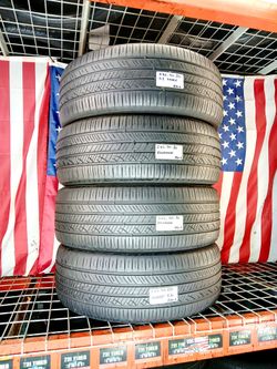 ✅ 4 Used Tires P245/50R20 HANKOOK VENTUS S1 ALL SEASON 245/50R20 QUIET CONTROL SYSTEM SUV 245 50 20