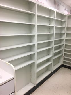 Pharmacy shelving