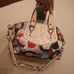 Coach Bag Beautifull Leathr Upper