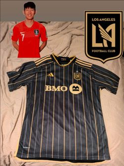LAFC black jersey #7 Son 2XL fit