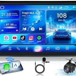 Car Radio for Nissan Sentra 2013-2019: Upgrade 10.1" 1280x800 HD Touchscreen Stereo with Wireless Carplay Android Auto 5G WiFi 1080P Backup Camera GPS