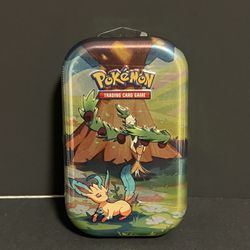 Pokemon Vibrant Paldea Mini Tin (Leafeon & Arboliva)