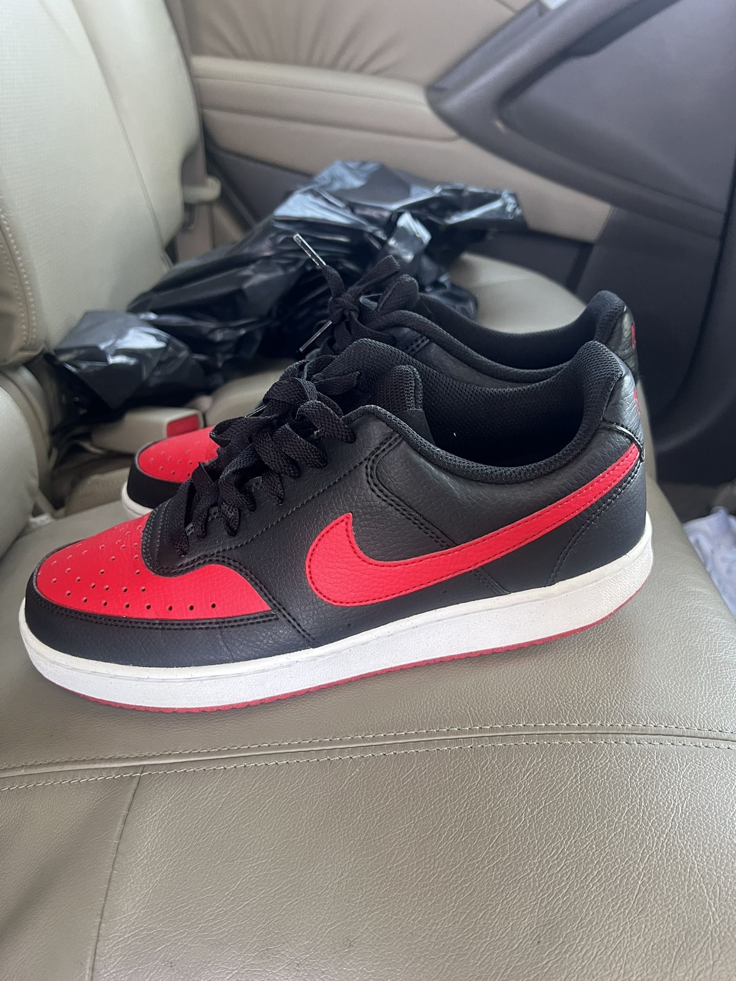 Nike Red & Black Low