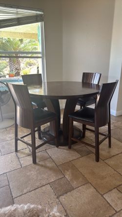 High top dining table