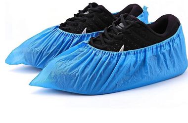 Blue Disposable Shoe Covers