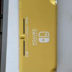Switch Lite With Case, Screen Protector and Charger 