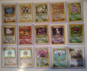 68 Pokemon Cards NM/LP/MP/HP/D