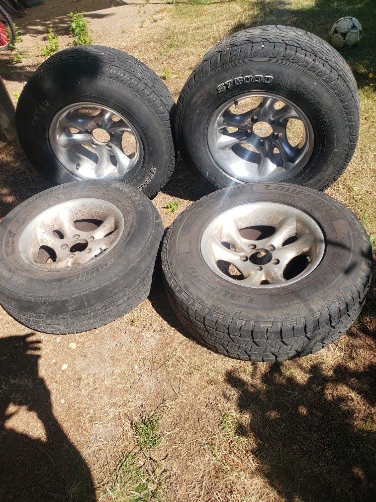 American Racing Aluminum Wheels 15 Inch!