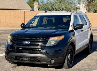 🚨 Auction this Saturday - 2015 Ford Explorer Police Interceptor Utility Interceptor Utility 4 Door SUV