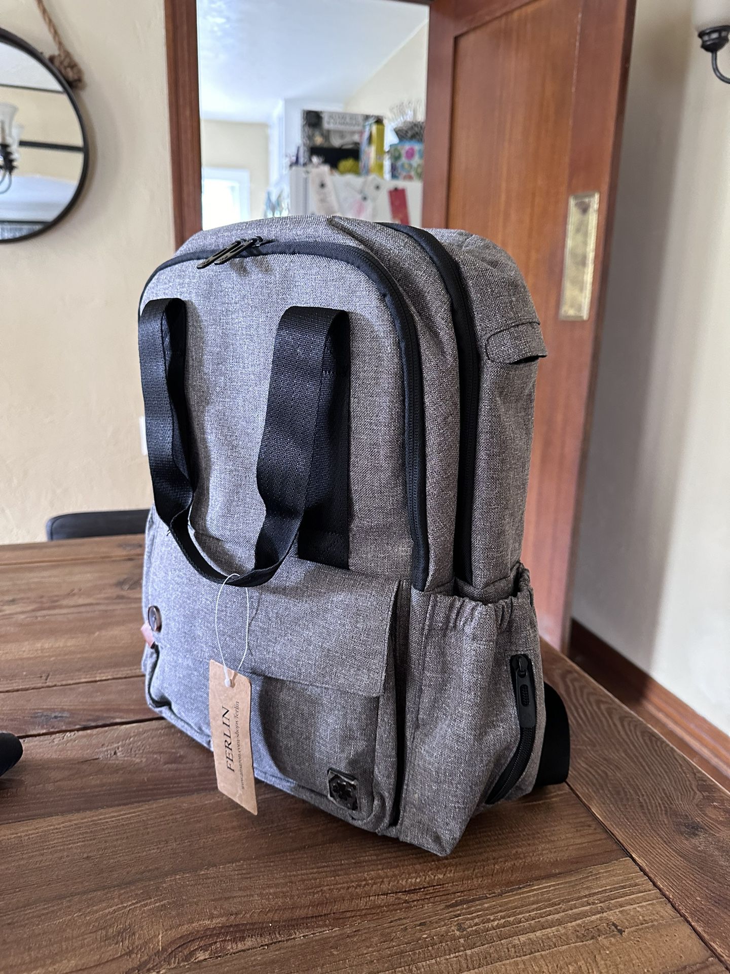 NEW diaper Bag, Backpack