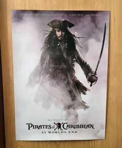 Pirates of the Caribbean At World's End Movie Poster