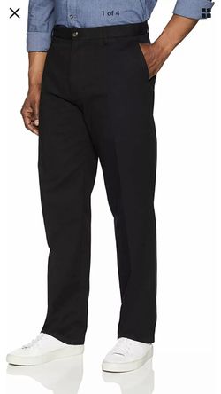 Men’s dress pants 34x34 inseam black new