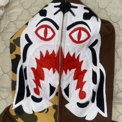 Bape Tiger Hoodie Sz L