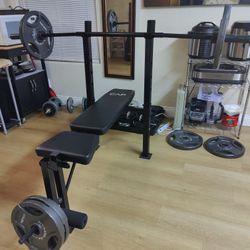 Weight Bench Weight Set for Sale in Oceanside CA OfferUp