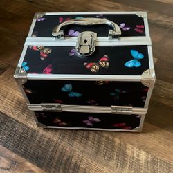 Butterfly Caboodles Makeup Box