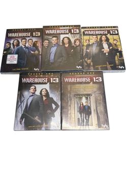 Warehouse 13 Seasons 1-5 Complete Series DVD Lot All 5 Seasons NEW Syfy