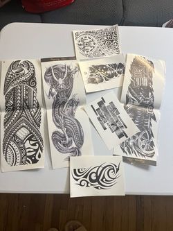 Temporary Tattoo Sheets Bundle