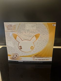 30th celebration Pokemon center etb