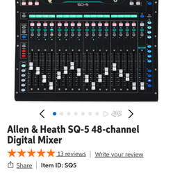 Allen And Heath SQ-5 MIXER