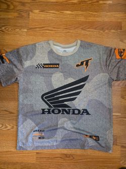 HONDA racing shirt mens L-XL