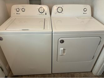 Washer and electric dryer