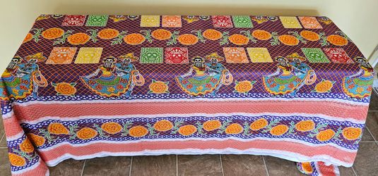 Background, tablecloth or curtains day of the dead