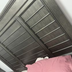Solid Wood Queen Size Bed Frame