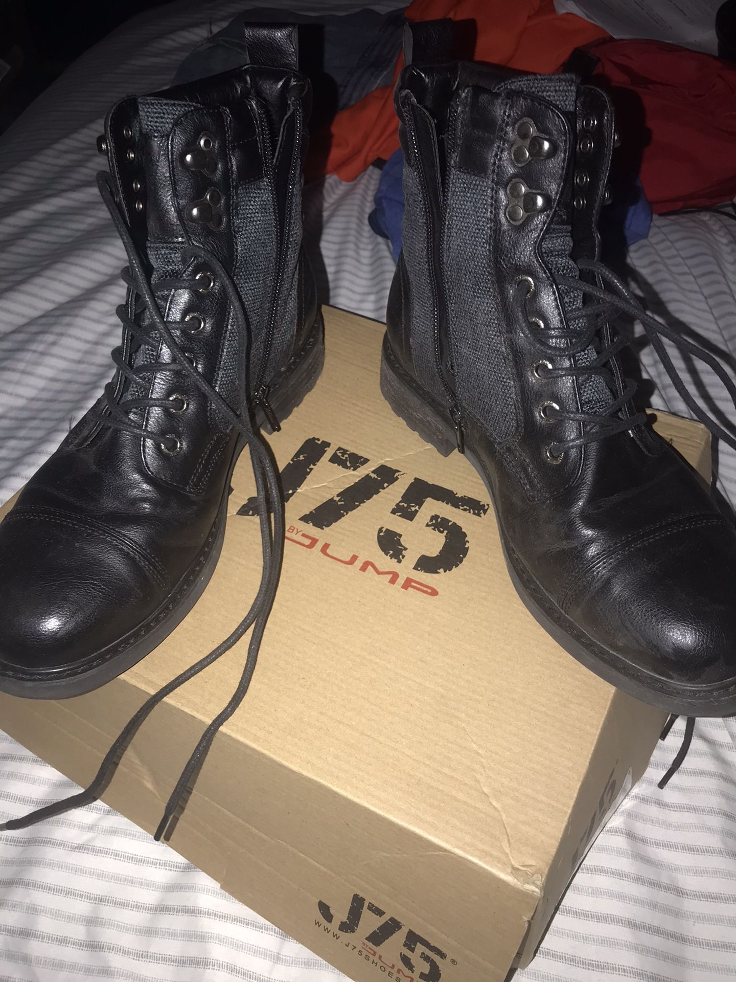 Lnew Zip Up Lace Boots Size 8 See All Pictures Only $50 Firm