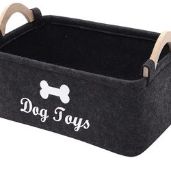 NEW/ Felt pet Toy Box and Dog Toy Box Storage