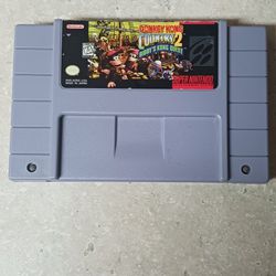 Donkey Kong County super Nintendo game 2# works great 