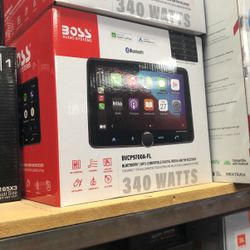 Boss Elite 7 Inch Floating Single Din Stereos 