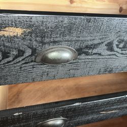 Black wooden Dresser 