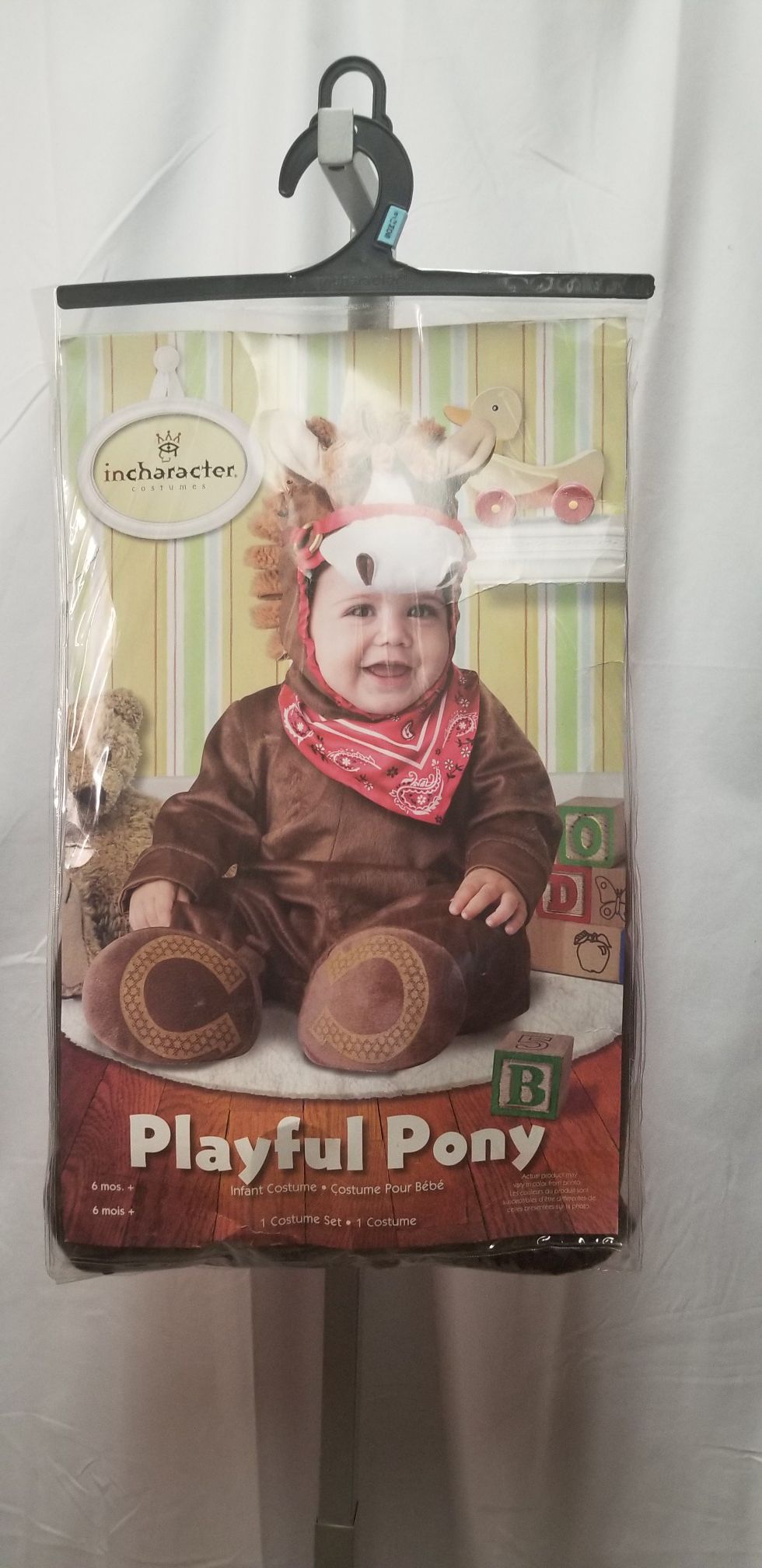 Playful pony costume 6/12 months
