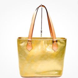 Louis Vuitton LV Hand Bag  Houston Yellow Vernis 1368568