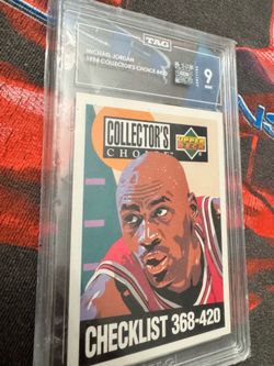 Collectors choice Michael Jordan 9 mint
