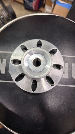 Billet V-Belt Alternator Pulley