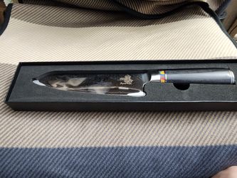 7 INCH , DAMASCUS STEEL CHEF KNIFE 