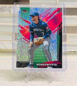 2026 Topps Finest Rare Bobby Witt Mini Diamond Refractor KC Royals