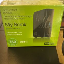 750GB External HDD Western Digital