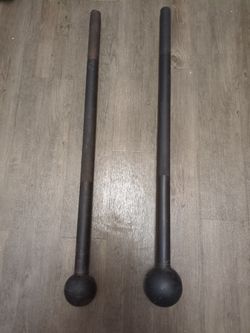 Steel Maces (10lbs + 15lbs)