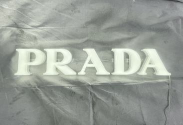 PRADA retail sign display light Rodeo Drive prop