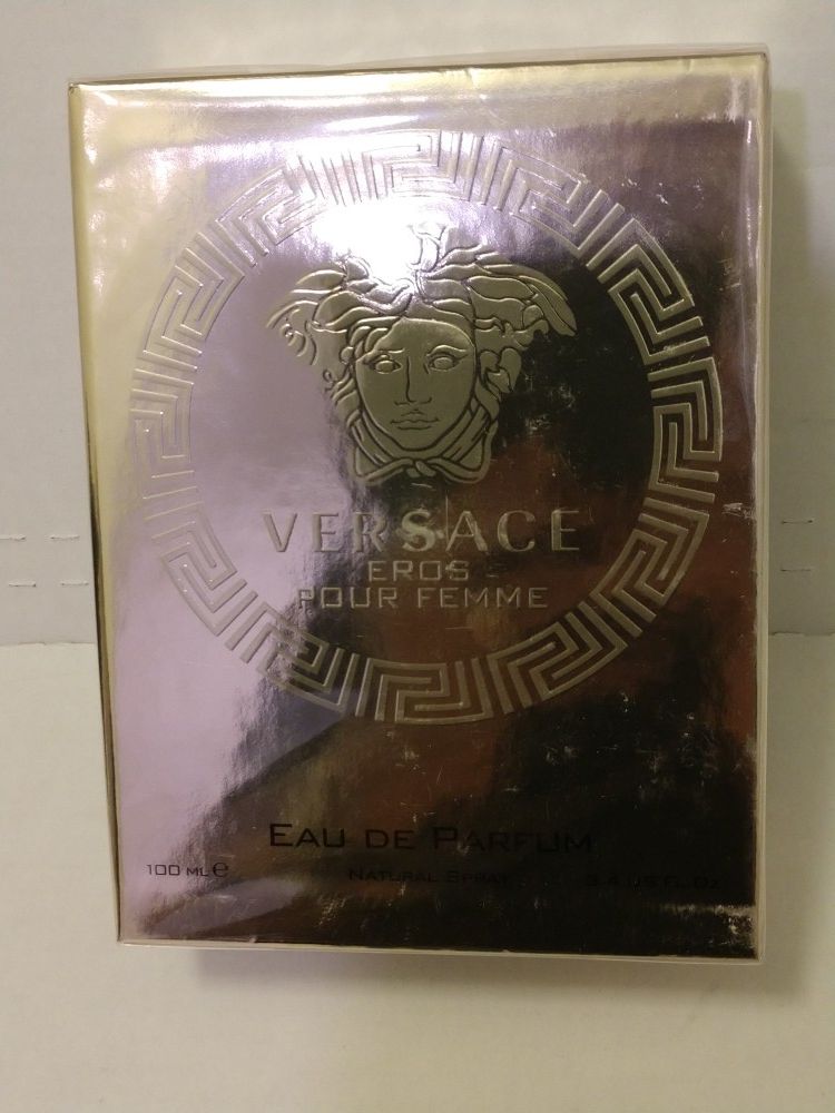 FIRM $64.00 "EROS POUR FEMME", by Versace, 3.4oz Eau de Parfum.