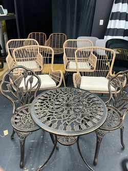 Bistro patio set