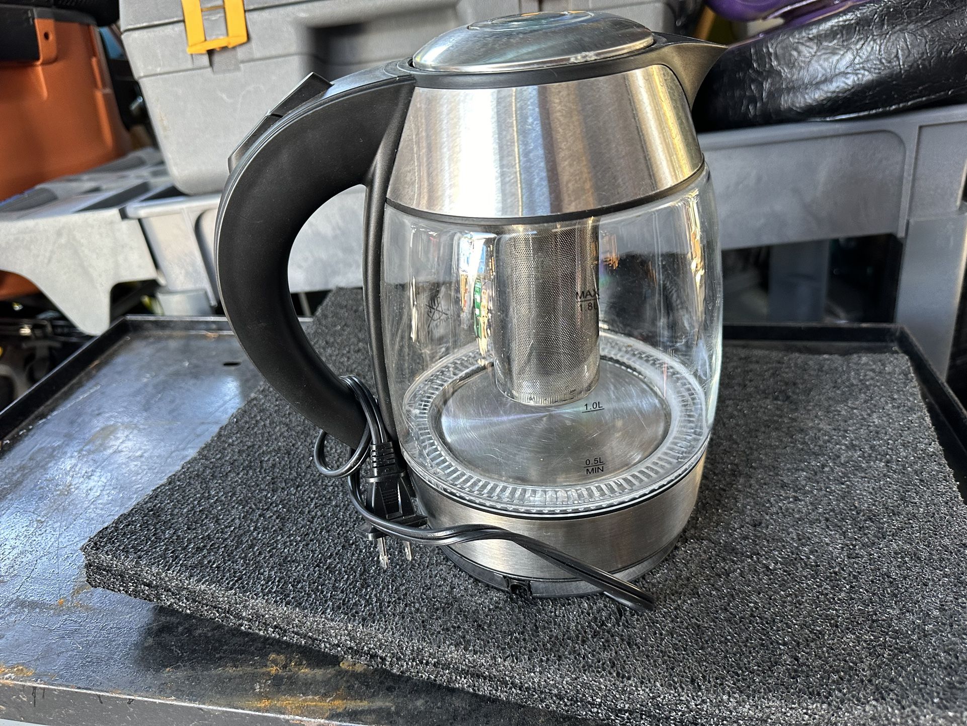German electric glass kettle