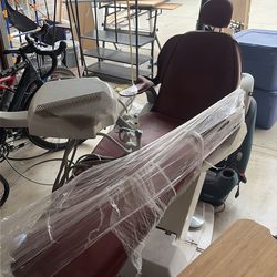 Free dentist chair and regular chairs