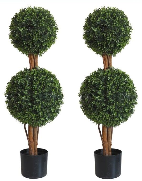 3ft Faux Topiary Trees NeW